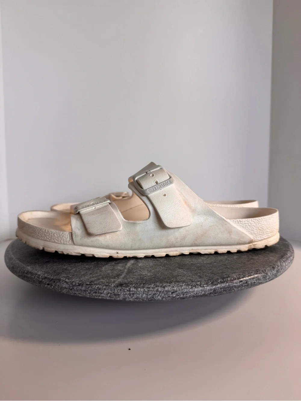 Birkenstocks Sandals EVA Rubber White Arizona Shoes 44